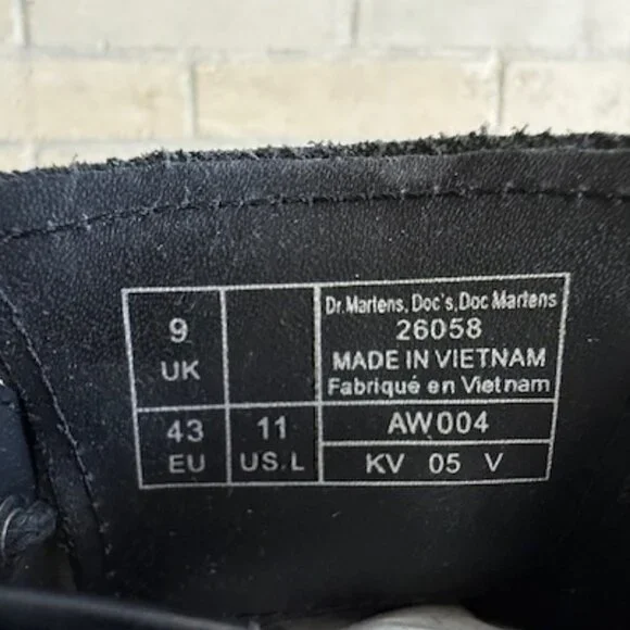 Dr. Marttens silver arcadia oxford size US womens 11 / EU 43 New in box - Picture 8 of 10